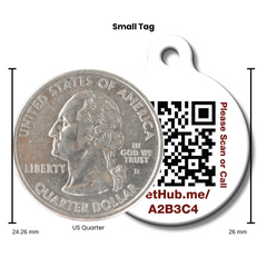 PetHub QR Pet ID Tag – Oh Crap I’m Lost