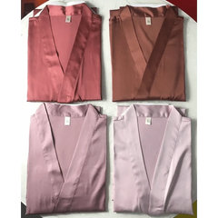 Ladies Fashion Red Soft Short Sleepwear For Women Trendy Women's Comfortable V Neck Bathrobe  Bridesmaid Bride Party Robes